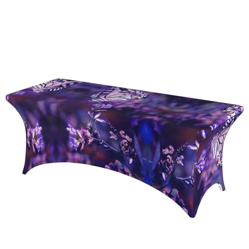 DEXNEL Butterfly Tischdecke, rechteckig, waschbar, Polyester, für Bankett, Event, Catering, 1 Stück DEXNEL Butterfly Tischdecke, rechteckig, waschbar, Polyester, für Bankett, Event, Catering, 1 Stück von DEXNEL