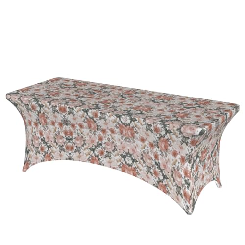 DEXNEL Flower Paris Eiffelturm Tischdecke, rechteckig, waschbar, Polyester-Tischdecke für Bankett, Event, Catering, 1 Stück DEXNEL Flower Paris Eiffelturm Tischdecke, rechteckig, waschbar, Polyester-Tischdecke für Bankett, Event, Catering, 1 Stück von DEXNEL