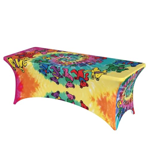 DEXNEL Rechteckige Tischdecke, Motiv: Tanzender Bär, waschbar, Polyester-Tischdecke für Bankett, Event, Catering, 1 Stück DEXNEL Rechteckige Tischdecke, Motiv: Tanzender Bär, waschbar, Polyester-Tischdecke für Bankett, Event, Catering, 1 Stück von DEXNEL