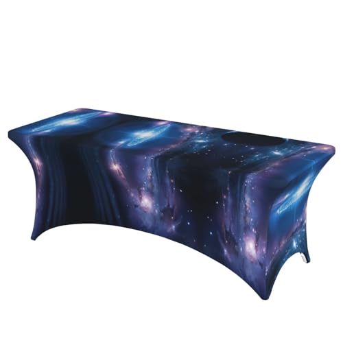 DEXNEL Space Planets Tischdecke, rechteckig, waschbar, Polyester-Tischdecke für Bankett, Event, Catering, 1 Stück DEXNEL Space Planets Tischdecke, rechteckig, waschbar, Polyester-Tischdecke für Bankett, Event, Catering, 1 Stück von DEXNEL