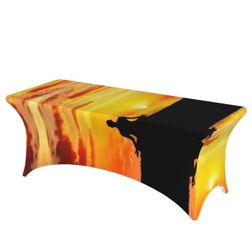 DEXNEL Tischdecke, rechteckig, waschbar, Polyester, für Bankett, Event, Catering, 1 Stück DEXNEL Tischdecke, rechteckig, waschbar, Polyester, für Bankett, Event, Catering, 1 Stück von DEXNEL