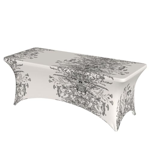 DEXNEL Tischdecke, rechteckig, waschbar, Polyester, für Bankett, Event, Catering, 1 Stück DEXNEL Tischdecke, rechteckig, waschbar, Polyester, für Bankett, Event, Catering, 1 Stück von DEXNEL