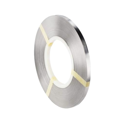 DFDPAXL 5 Meter Reiner Nickelstreifen Nickelband, 0,15 × 7 Mm – 0,15 × 10 Mm Geeignet Zum Löten Von Batterien, Hochleistungs-Lithium-Punktschweißen,0.15×7mm von DFDPAXL