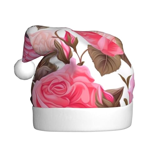 DFEPFKGOKL Klassische Weihnachtsmütze für Erwachsene, weicher Plüsch, Weihnachtsmannmütze, Weihnachtsfeierdekoration, Rosa DFEPFKGOKL Klassische Weihnachtsmütze für Erwachsene, weicher Plüsch, Weihnachtsmannmütze, Weihnachtsfeierdekoration, Rosa von DFEPFKGOKL