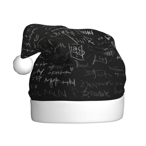 DFEPFKGOKL Tafeltapete – Klassische Weihnachtsmütze für Erwachsene – weicher Plüsch, Weihnachtsmannmützen, Weihnachtsfeiertagsdekoration DFEPFKGOKL Tafeltapete – Klassische Weihnachtsmütze für Erwachsene – weicher Plüsch, Weihnachtsmannmützen, Weihnachtsfeiertagsdekoration von DFEPFKGOKL