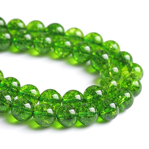 10 mm, 36 Stück, grüne Peridot-Kristallsteinperlen für Schmuckherstellung, DIY-Armbänder 10 mm, 36 Stück, grüne Peridot-Kristallsteinperlen für Schmuckherstellung, DIY-Armbänder von DFJMASFKOL