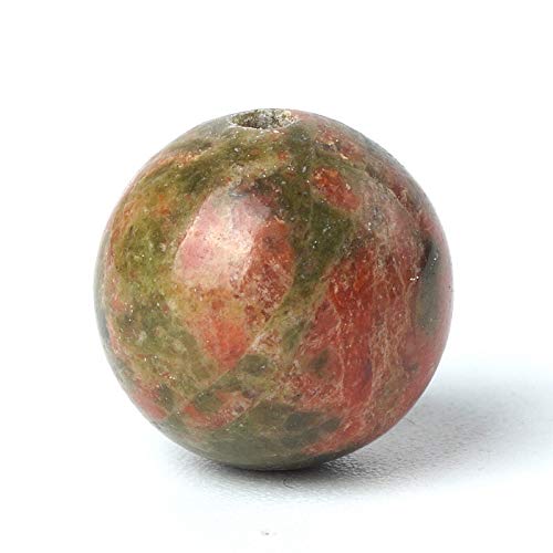 100 Stück Natursteine, 10 mm, Unakit, rund, lose Edelsteine, Energieheilungsperlen, Lochgröße 1 mm, glatte Perlen für Armbänder, Halsketten, Ohrringe, Schmuckherstellung 100 Stück Natursteine, 10 mm, Unakit, rund, lose Edelsteine, Energieheilungsperlen, Lochgröße 1 mm, glatte Perlen für Armbänder, Halsketten, Ohrringe, Schmuckherstellung von DFJMASFKOL