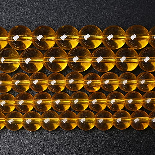 12 mm 32 gelbe Glas-Abstandshalter für Schmuckherstellung, DIY, Armband, Halskette 12 mm 32 gelbe Glas-Abstandshalter für Schmuckherstellung, DIY, Armband, Halskette von DFJMASFKOL