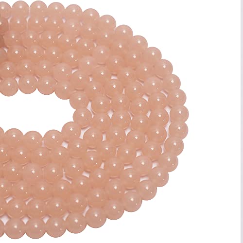 30613 rosa Glasperlen, handgefertigt, runde Lampwork, glatte lose Armbandperlen für DIY-Schmuckherstellung, 8 mm, 300 Stück 30613 rosa Glasperlen, handgefertigt, runde Lampwork, glatte lose Armbandperlen für DIY-Schmuckherstellung, 8 mm, 300 Stück von DFJMASFKOL