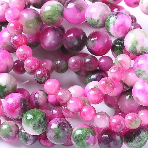 Abstandshalter aus persischer Jade, lose Perlen für Schmuckherstellung, Armband, Halskette, 12 mm, 32 Stück Abstandshalter aus persischer Jade, lose Perlen für Schmuckherstellung, Armband, Halskette, 12 mm, 32 Stück von DFJMASFKOL