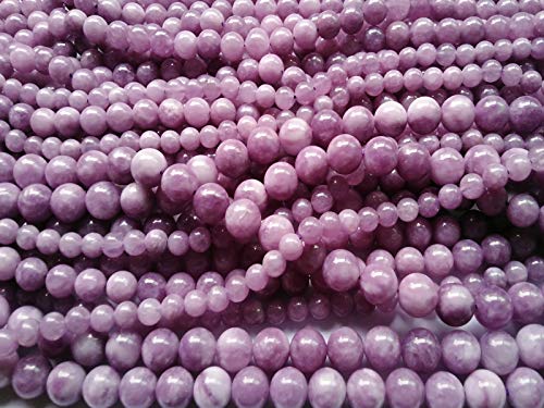 Amethyst-Perlen, 10 mm, rund, lose, glatte Perlen für Schmuckherstellung, Basteln, DIY, 1 Strang, Amethyst-Perlen, 10 mm, 810006, 35 Stück Amethyst-Perlen, 10 mm, rund, lose, glatte Perlen für Schmuckherstellung, Basteln, DIY, 1 Strang, Amethyst-Perlen, 10 mm, 810006, 35 Stück von DFJMASFKOL