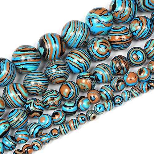 Naturstein-Ader-Achate, runde lose Perlen, Schmuckherstellung für Armbänder und Halsketten, Turmaline, DFJMASFKOL-H7145, 10 mm, ca. 38 Stück Naturstein-Ader-Achate, runde lose Perlen, Schmuckherstellung für Armbänder und Halsketten, Turmaline, DFJMASFKOL-H7145, 10 mm, ca. 38 Stück von DFJMASFKOL