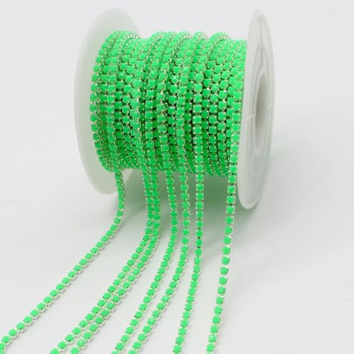 10 Yard Klaue Strass Kristall Quaste Diy Kleidung Ohrring Zubehör Perlen Diamant Strass Kette 10 Yard Klaue Strass Kristall Quaste Diy Kleidung Ohrring Zubehör Perlen Diamant Strass Kette von DFLINGA