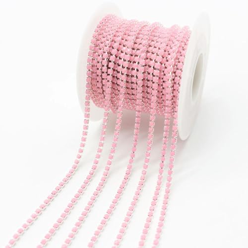 10 Yard Klaue Strass Kristall Quaste Diy Kleidung Ohrring Zubehör Perlen Diamant Strass Kette 10 Yard Klaue Strass Kristall Quaste Diy Kleidung Ohrring Zubehör Perlen Diamant Strass Kette von DFLINGA