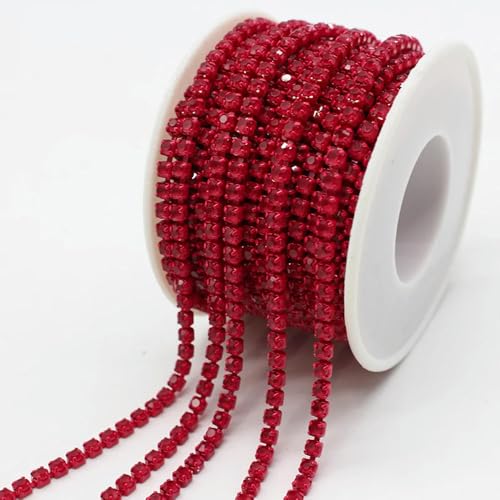 10 Yard Klaue Strass Kristall Quaste Diy Kleidung Ohrring Zubehör Perlen Diamant Strass Kette 10 Yard Klaue Strass Kristall Quaste Diy Kleidung Ohrring Zubehör Perlen Diamant Strass Kette von DFLINGA
