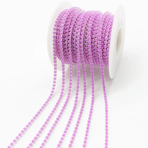 10 Yard Klaue Strass Kristall Quaste Diy Kleidung Ohrring Zubehör Perlen Diamant Strass Kette 10 Yard Klaue Strass Kristall Quaste Diy Kleidung Ohrring Zubehör Perlen Diamant Strass Kette von DFLINGA