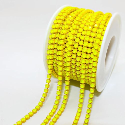 10 Yard Klaue Strass Kristall Quaste Diy Kleidung Ohrring Zubehör Perlen Diamant Strass Kette 10 Yard Klaue Strass Kristall Quaste Diy Kleidung Ohrring Zubehör Perlen Diamant Strass Kette von DFLINGA