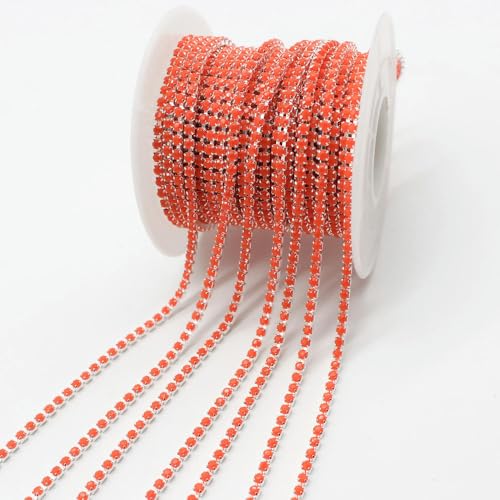 10 Yard Klaue Strass Kristall Quaste Diy Kleidung Ohrring Zubehör Perlen Diamant Strass Kette 10 Yard Klaue Strass Kristall Quaste Diy Kleidung Ohrring Zubehör Perlen Diamant Strass Kette von DFLINGA