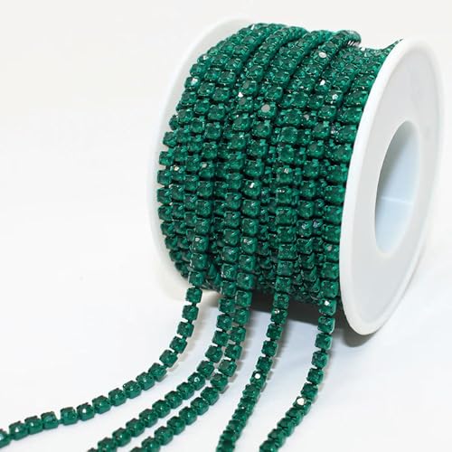 10 Yard Klaue Strass Kristall Quaste Diy Kleidung Ohrring Zubehör Perlen Diamant Strass Kette 10 Yard Klaue Strass Kristall Quaste Diy Kleidung Ohrring Zubehör Perlen Diamant Strass Kette von DFLINGA