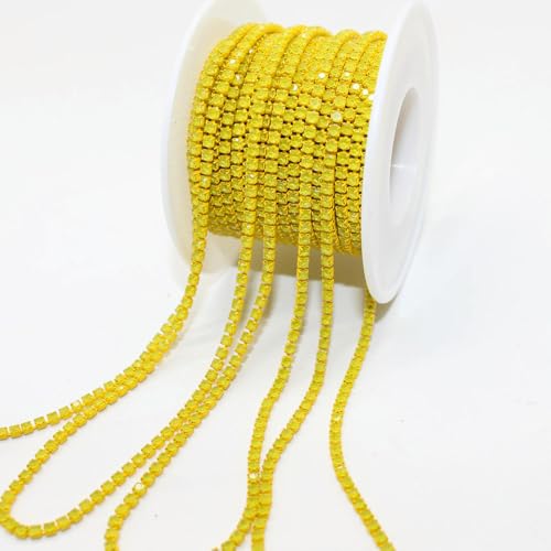10 Yard Klaue Strass Kristall Quaste Diy Kleidung Ohrring Zubehör Perlen Diamant Strass Kette 10 Yard Klaue Strass Kristall Quaste Diy Kleidung Ohrring Zubehör Perlen Diamant Strass Kette von DFLINGA