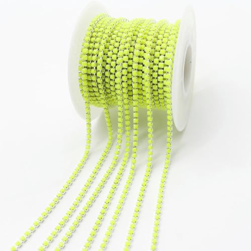 10 Yard Klaue Strass Kristall Quaste Diy Kleidung Ohrring Zubehör Perlen Diamant Strass Kette 10 Yard Klaue Strass Kristall Quaste Diy Kleidung Ohrring Zubehör Perlen Diamant Strass Kette von DFLINGA