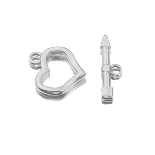 DFLINGA 4 Sets Goldfarbene Knebelverschluss-Verbindungsstücke aus Edelstahl für Befestigungselemente, Armbänder, Halsketten, klobige Verschlüsse, DIY-Schmuckherstellungsset DFLINGA 4 Sets Goldfarbene Knebelverschluss-Verbindungsstücke aus Edelstahl für Befestigungselemente, Armbänder, Halsketten, klobige Verschlüsse, DIY-Schmuckherstellungsset von DFLINGA
