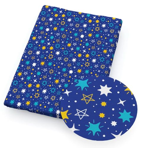 DFLINGA 50 * 140 cm Halloween Seesterne Gedruckt Polyester Reine Baumwolle Material Patchwork Nähen Quilten Stoffe Quilt Hand DFLINGA 50 * 140 cm Halloween Seesterne Gedruckt Polyester Reine Baumwolle Material Patchwork Nähen Quilten Stoffe Quilt Hand von DFLINGA
