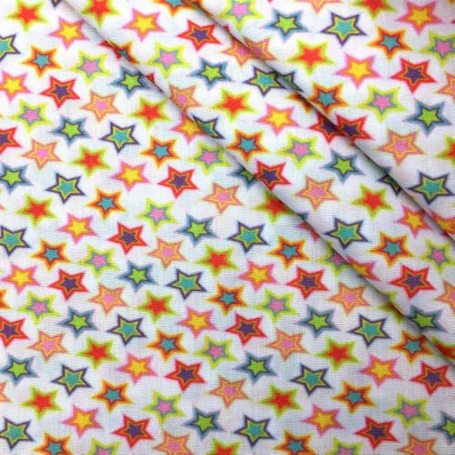 DFLINGA 50 * 140 cm Halloween Seesterne Gedruckt Polyester Reine Baumwolle Material Patchwork Nähen Quilten Stoffe Quilt Hand DFLINGA 50 * 140 cm Halloween Seesterne Gedruckt Polyester Reine Baumwolle Material Patchwork Nähen Quilten Stoffe Quilt Hand von DFLINGA