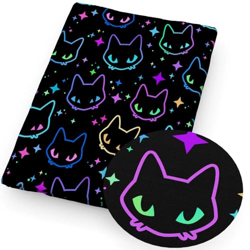 DFLINGA 50 * 140 cm Halloween Seesterne Gedruckt Polyester Reine Baumwolle Material Patchwork Nähen Quilten Stoffe Quilt Hand DFLINGA 50 * 140 cm Halloween Seesterne Gedruckt Polyester Reine Baumwolle Material Patchwork Nähen Quilten Stoffe Quilt Hand von DFLINGA