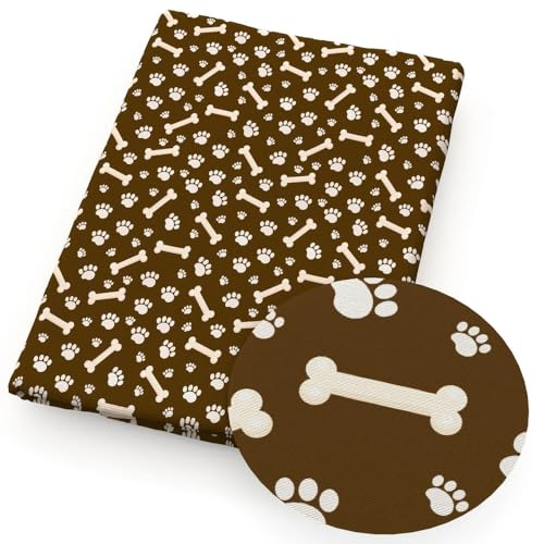DFLINGA 50 * 140 cm Hund Fußabdruck Gedruckt Polyester/Reine Baumwolle Stoff Material Patchwork Nähen Quilten Stoff Quilt Handarbeiten DFLINGA 50 * 140 cm Hund Fußabdruck Gedruckt Polyester/Reine Baumwolle Stoff Material Patchwork Nähen Quilten Stoff Quilt Handarbeiten von DFLINGA