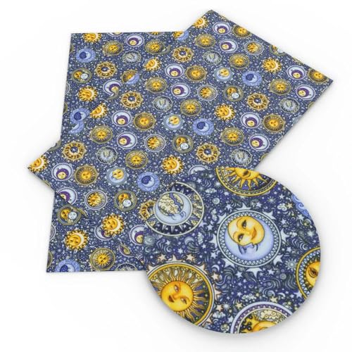 DFLINGA 50 * 145 cm Hand Sonne Mond Polyester Reine Baumwolle/4 Wege Stretch Stricken Material Stoffe DIY Tissue Nähen Quilten Tuch DFLINGA 50 * 145 cm Hand Sonne Mond Polyester Reine Baumwolle/4 Wege Stretch Stricken Material Stoffe DIY Tissue Nähen Quilten Tuch von DFLINGA