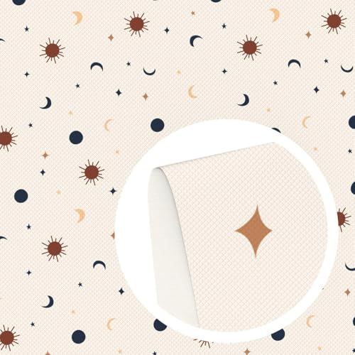DFLINGA 50 * 145 cm Hand Sonne Mond Polyester Reine Baumwolle/4 Wege Stretch Stricken Material Stoffe DIY Tissue Nähen Quilten Tuch DFLINGA 50 * 145 cm Hand Sonne Mond Polyester Reine Baumwolle/4 Wege Stretch Stricken Material Stoffe DIY Tissue Nähen Quilten Tuch von DFLINGA