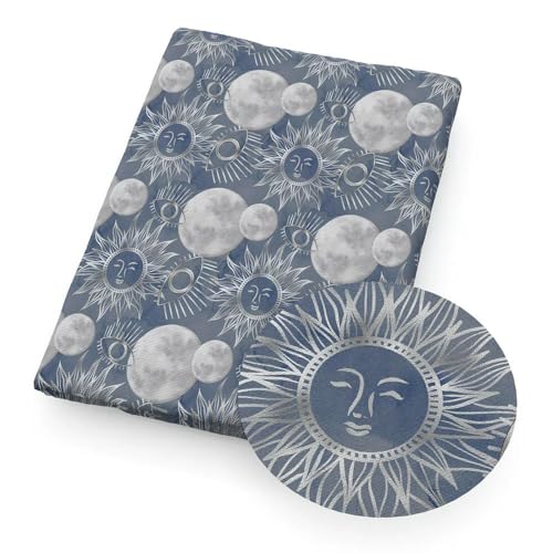 DFLINGA 50 * 145 cm Mond Sterne Sonnen Reine Oder Polyester Baumwolle Material Patchwork Nähen Quilten Stoffe Quilt Hand DIY Tuch DFLINGA 50 * 145 cm Mond Sterne Sonnen Reine Oder Polyester Baumwolle Material Patchwork Nähen Quilten Stoffe Quilt Hand DIY Tuch von DFLINGA