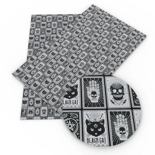DFLINGA 50 * 145 cm Schwarz Halloween Schädel Polyester Baumwolle Stoff Tissue Nähen Quilten Stoffe Hand DIY Vorhang Tuch DFLINGA 50 * 145 cm Schwarz Halloween Schädel Polyester Baumwolle Stoff Tissue Nähen Quilten Stoffe Hand DIY Vorhang Tuch von DFLINGA