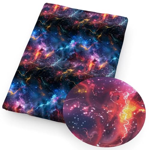 DFLINGA 50 * 145cm Blitz Patchwork Gedruckt Polyester Baumwolle Stoff für Tissue Nähen Quilten Stoffe Handarbeit Material DIY Handmade von DFLINGA