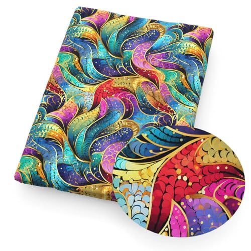 DFLINGA Regenbogen Tier Blumen Polyester Baumwolle Material Patchwork Nähen Stoffe Quilten Handarbeiten DIY Tuch DFLINGA Regenbogen Tier Blumen Polyester Baumwolle Material Patchwork Nähen Stoffe Quilten Handarbeiten DIY Tuch von DFLINGA