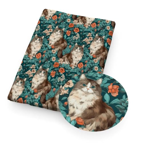 DFLINGA Regenbogen Tier Blumen Polyester Baumwolle Material Patchwork Nähen Stoffe Quilten Handarbeiten DIY Tuch DFLINGA Regenbogen Tier Blumen Polyester Baumwolle Material Patchwork Nähen Stoffe Quilten Handarbeiten DIY Tuch von DFLINGA