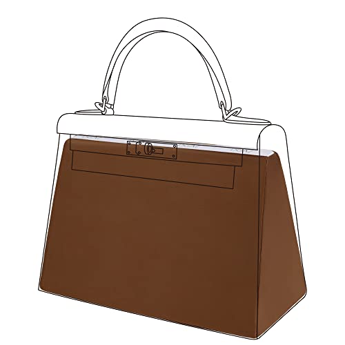 DGAZ Satin Taschen Kissen, Taschen Shaper Einsatz für Kelly Pochette/Mini/20/25/28/32/35/40/42/50, Memory Schaum Taschenormer Einsatz, Behalten Sie die Form der Tasche (Gold, Kelly 42) von DGAZ