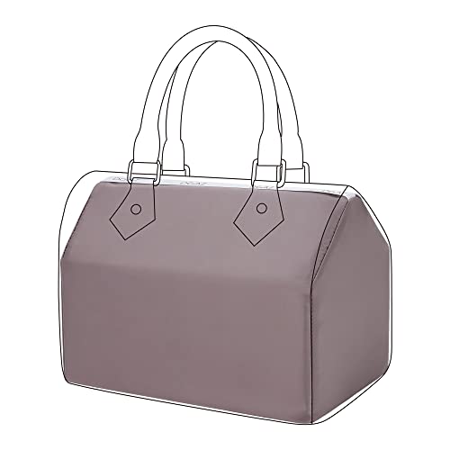 DGAZ Satin Taschen Kissen, Taschen Shaper Einsatz für Speedy Nano/20/25/30/35/40/45 Taschen, Memory Schaum Taschenormer Einsatz, Behalten Sie die Form der Tasche (Konjac Purple, SP25) von DGAZ