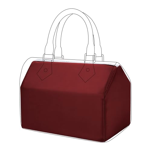 DGAZ Satin Taschen Kissen, Taschen Shaper Einsatz für Speedy Nano/20/25/30/35/40/45 Taschen, Memory Schaum Taschenormer Einsatz, Behalten Sie die Form der Tasche (Ruby, Nano16) von DGAZ