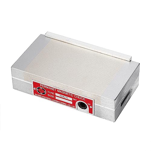 Magnetspannplatte Permanentmagnetisches Spannfutter, 100N-120N Magnetspannblock Magnetspanntisch 17.5 * 10 * 4.5cm Magnetfutter Spannplatte für Schleifmaschinen, Erodiermaschinen, Linienschneider Magnetspannplatte Permanentmagnetisches Spannfutter, 100N-120N Magnetspannblock Magnetspanntisch 17.5 * 10 * 4.5cm Magnetfutter Spannplatte für Schleifmaschinen, Erodiermaschinen, Linienschneider von DGJMuu