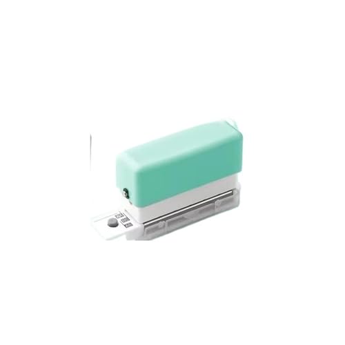 Bindegeräte 6 Löcher Loch Puncher A4 A5 B5 Lose Blattpapier Loch Loch Standard Loch Punch DIY Office Bindung Bindegerät(Green) von DGOINGPI