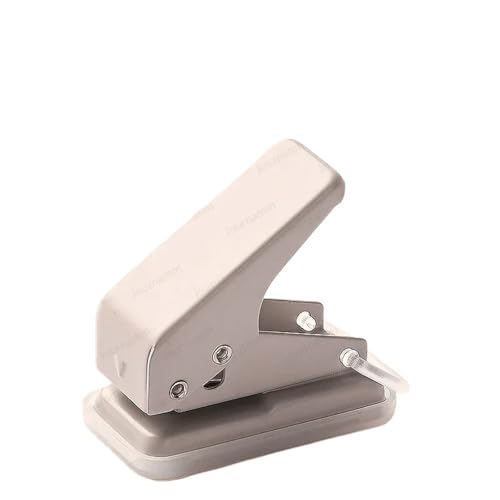 Bindegeräte Hole Punch 1 Loch niedlicher Papier Punch tragbarer runde Loch Puncher Kawaii Büroschule Bindungsmittel Briefpapier Bindegerät(D) von DGOINGPI
