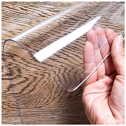 DGSFES Transparente Folie, Glasklar und Hochglanz Schutzfolie Hochwertige Pflegeleicht Und Abwischbar Wasserdicht, ölbeständig, rutschfest, Kratzfest, Pflegeleicht Dicke 1.5mm 90x220cm/35.4x86.6in von DGSFES