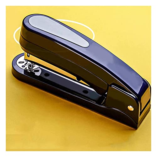 Büroheftgerät Tischhefter 360 Rotation Heavy Duty Hefter Use24 / 6 Heftklammern Mühelose Lange Hefter Schulpapierhefter Büro Bücherbinderbedarf(A) von DGSYUAN