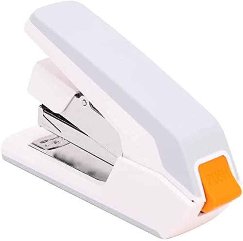 Büroheftgerät Tischhefter Heavy Duty Hefter Mühelosen Papier Heftmaschine 50 BLATT SCHOOL OFFENE SUPPPLATIONSWERTSEINE Heftklammern Power Saving Hefter(A-Black) von DGSYUAN