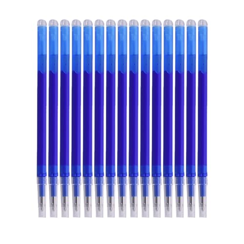 DGUSO Radierbare Ersatzmine Blau 15 Stück Ersatzmine Blau 0,7,Stifte zum Wegradieren löschbare Gelstifte Austauschbare Mine für Radierbarer Kugelschreiber Studenten Geschenk von DGUSO