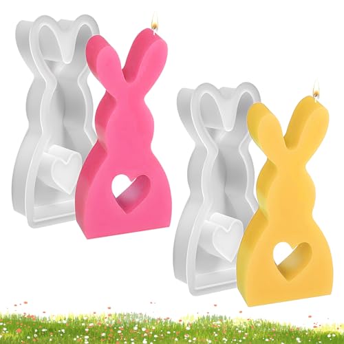 Silikonform Ostern Kaninchen Silikonformen Gießformen 2 Stück Gießform Ostern Silikonform Ostern Silikonformen Gießformen Ostern Hasenform Für Ostern DIY Hasenform Für Ostern von DGUSO