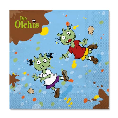 20 Servietten * DIE OLCHIS * für Kinderparty und Kindergeburtstag | Olchi Papierservietten Napkins Kinder Geburtstag Party Set 20 Servietten * DIE OLCHIS * für Kinderparty und Kindergeburtstag | Olchi Papierservietten Napkins Kinder Geburtstag Party Set von DH-Konzept