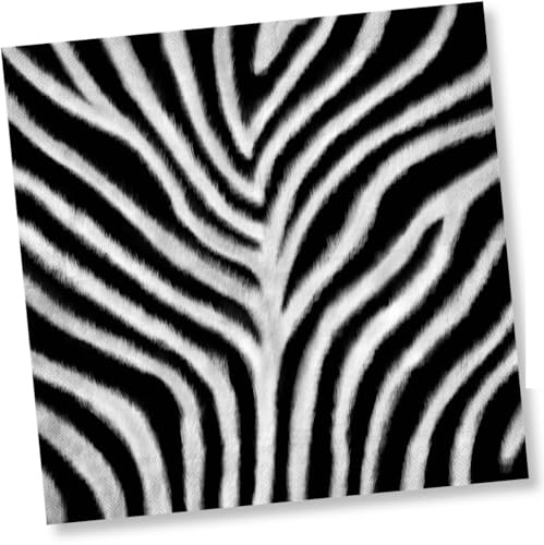 20 Servietten * ZEBRA * für Geburtstag, Party und Mottoparty | Napkins Papierservietten Safari Wilde Tiere Zoo Zootiere Set von DH-Konzept